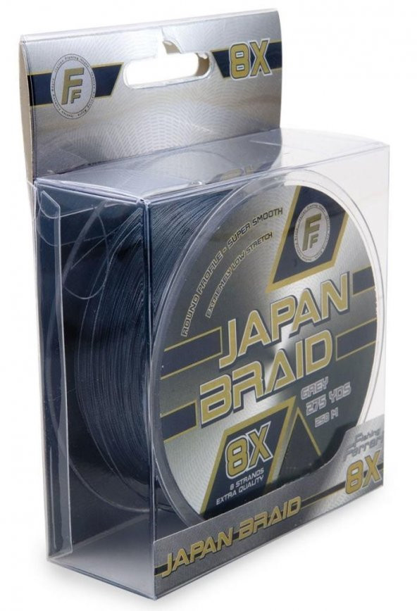 Lineaeffe Japan Braid 8x 8 Kat İp Misina 250m Gri