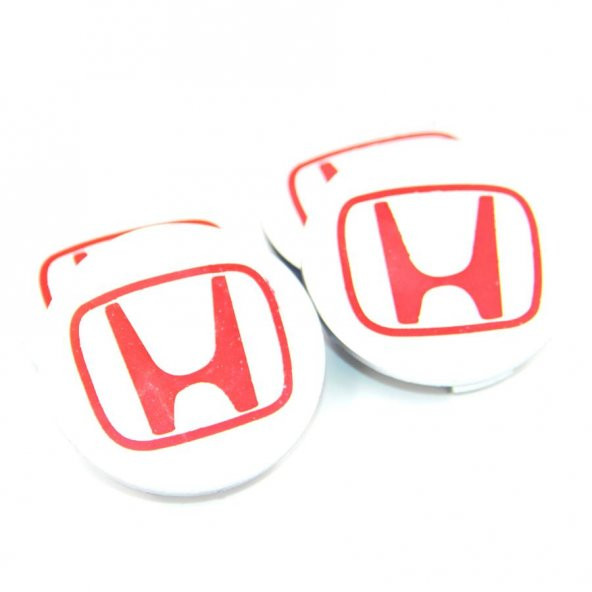 HONDA CİVİC KIRMIZI 63MM ORJİNAL TİP JANT GÖBEĞİ - 3