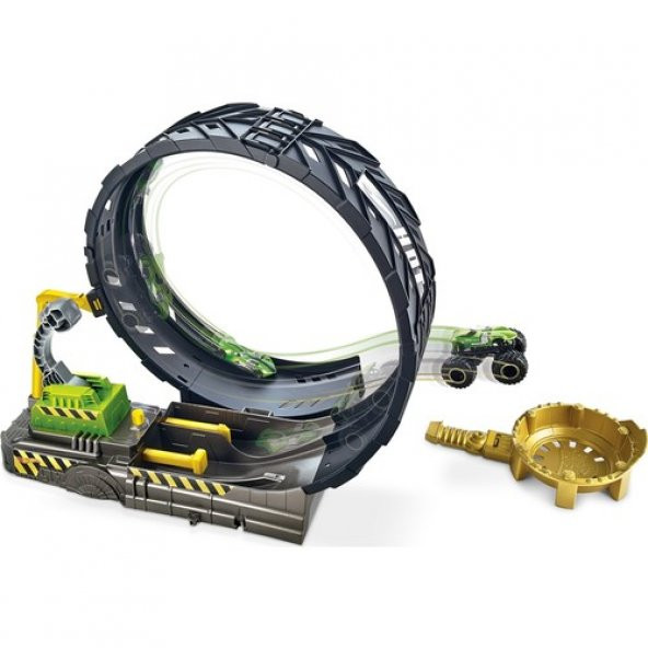 Monster Trucks Efsane Çember Aksiyonu Oyun Seti GKY00 - 4