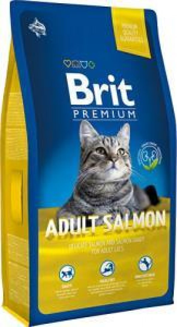 Brit Care Premium Adult Somon Yetişkin Kedi Maması 8 Kg SKT:12/21