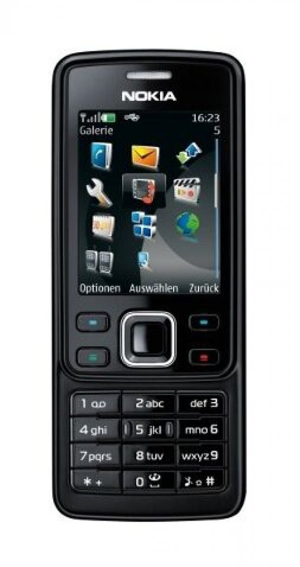 Nokia 6300 Siyah Tuşlu Telefon (Yenilenmiş Ürün)