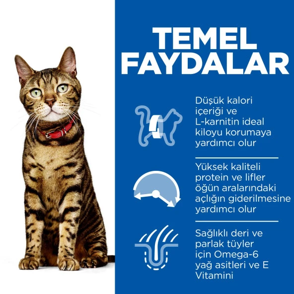 Hills Light Tavuk Etli Yetişkin Kedi Maması 3 Kg - 4