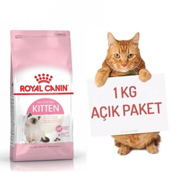 Royal Canin Kitten 1 Kg. Bölünmüş Kedi Maması Skt: 07/2023