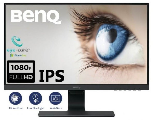 BENQ 23.8 GW2480 (1920X1080) FULLHD  (HDMI (v1.4)x1+DP+D-SUB) IPS LED SPEAKER PROFESYONEL MONİTÖR