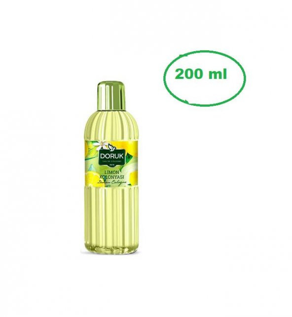 Doruk Limon Kolonyası 80 Derece 200 ml