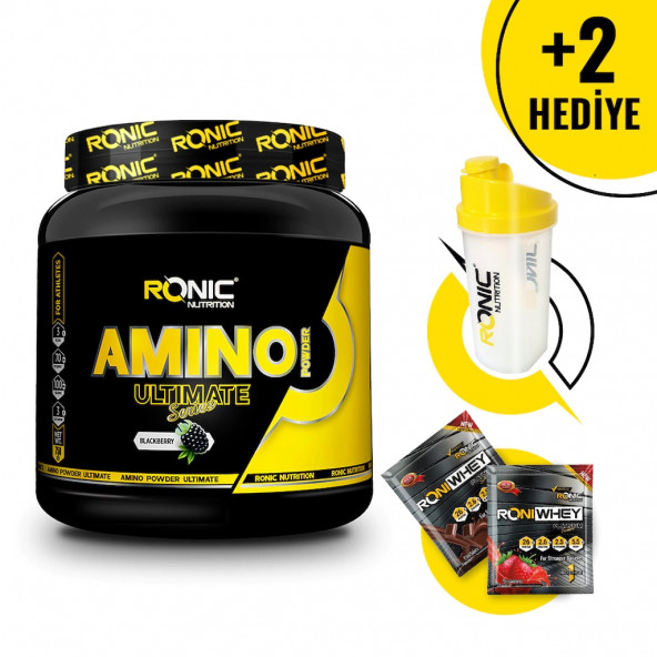 Ronic Nutrition Amino Ultimate 750 Gr +2 Adet Hediyeli (Shaker + Tekli Whey )