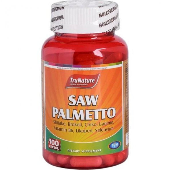 Trunature Saw Palmetto Complex 500 mg 100 Kapsül