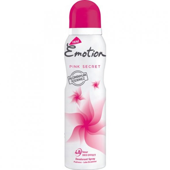 Emotion Pink Secret Deodorant 150 Ml