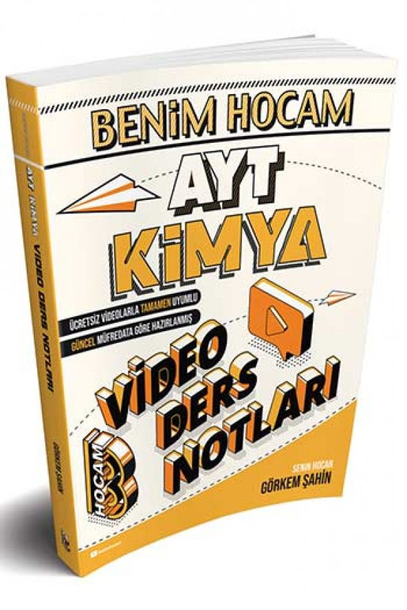 Benim Hocam Yayınları AYT Kimya Video Ders Notları