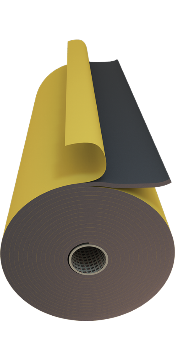 Araç Ses Oto Ses Yalıtım Malzemesi Bantlı 9mm 120x600cm