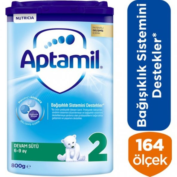 Aptamil Mama 2 Akıllı Kutu Devam Sütü 800 gr(SKT mayıs 2021) - 2