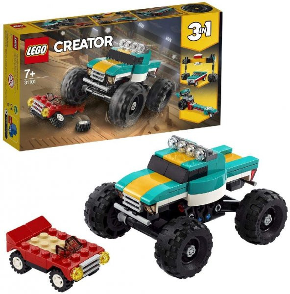 Lego Creator 3’ü 1 arada Canavar Kamyon 31101