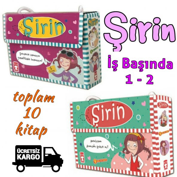 Şirin İş Başında 1 2 Set 10 Kitap