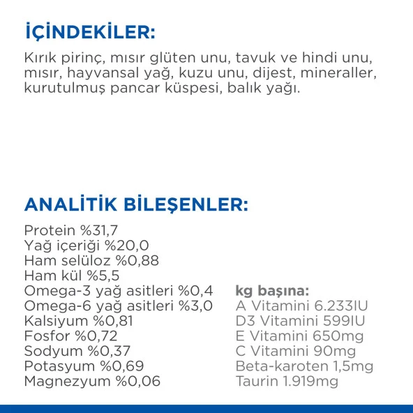 Hills Kuzu Etli Yetişkin Kedi Maması 10 Kg - 7