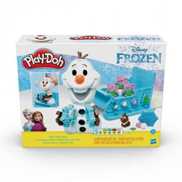 Hasbro Play Doh Disney Frozen Olaf'ın Kızağı E5375