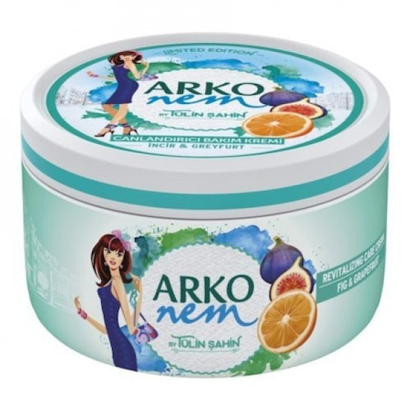 Arko Nem Canladırıcı Bakım Kremi İncir & Greyfurt 300 Ml - 1