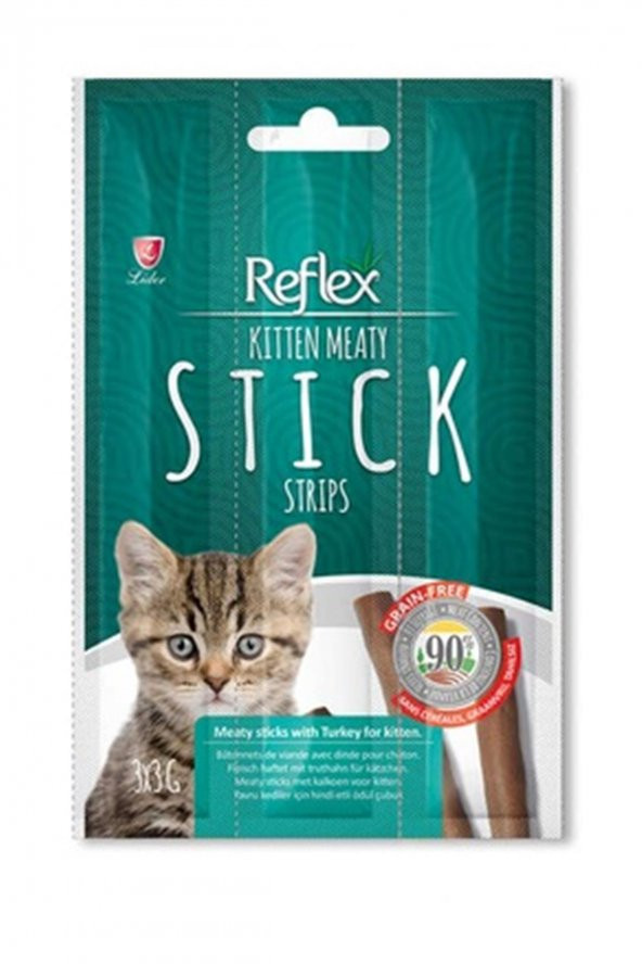 Reflex Stick Kitten Hindi Etli Kedi Ödül Çubuğu 15 gr