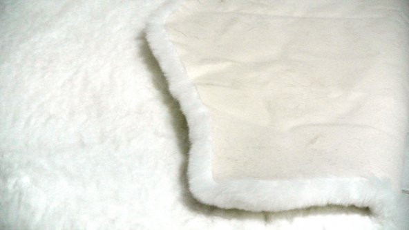 Başaran 70X100CM Yapay Tavşan Tüyü Post Halı, İpeksi dokunuş, Pofuduk - 4
