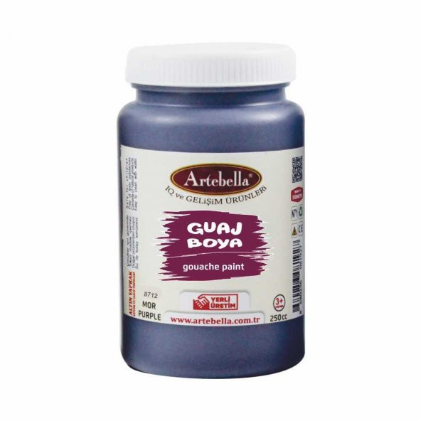 Artebella Guaj Boya 8712250 Mor 250 ml