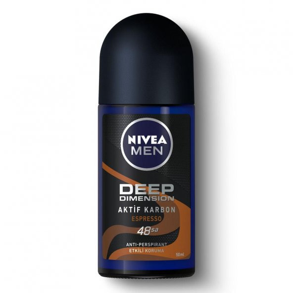 Nıvea Deo Roll-On Men Deep Dımenson Espresso 50ml