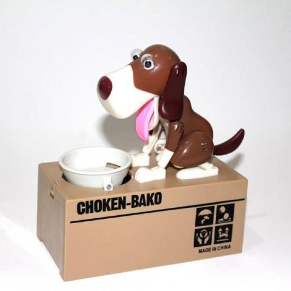 Hediyelik Para Yiyen Kumbara Köpek Dizayn