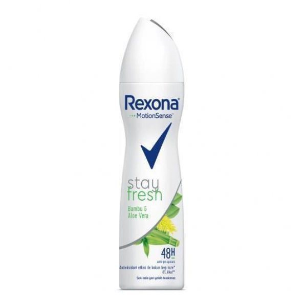 Rexona Stay Fresh Bambu Aloe Vera Bayan Deodorant 150 Ml - 2