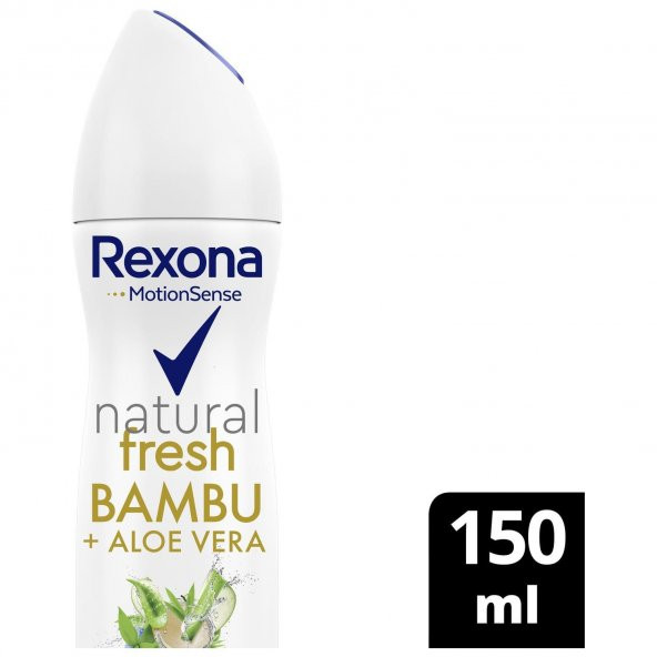 Rexona Stay Fresh Bambu Aloe Vera Bayan Deodorant 150 Ml