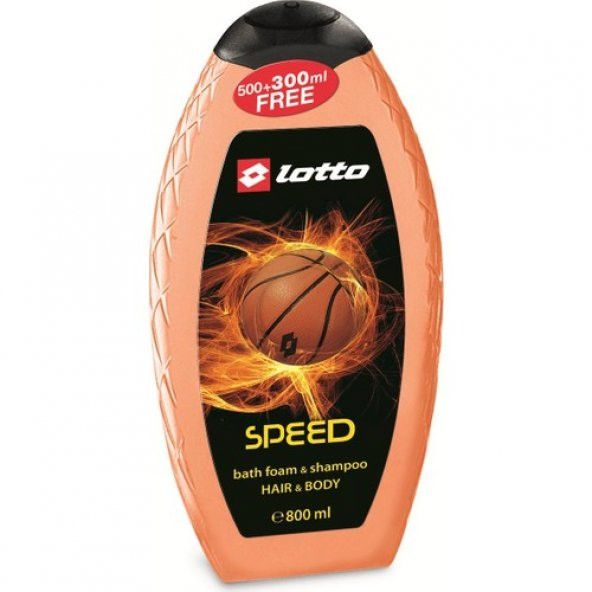 Lotto Speed Erkek Shower Gel , Shampoo 800 ml