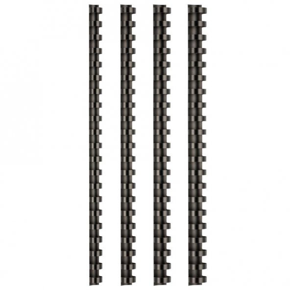 BIGPOINT PLASTIK SPIRAL 16mm SIYAH 100 LU (620) - Resim 2