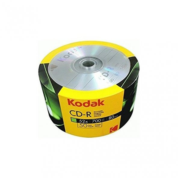 Kodak Boş Cd 50'Li Paket Cd-R 52X 700 Mb