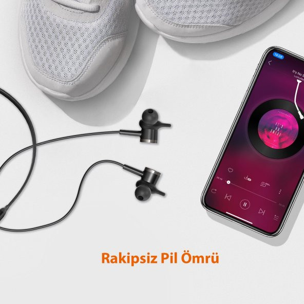 TAOTRONICS TT Aktif Gürültü Engelleyici Bluetooth Kulaklık aptX Ses IPX5 cVc TT-BH042 - 1