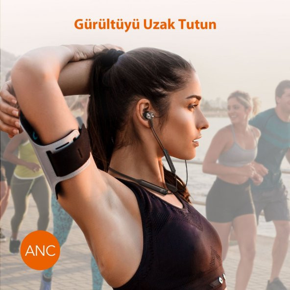 TAOTRONICS TT Aktif Gürültü Engelleyici Bluetooth Kulaklık aptX Ses IPX5 cVc TT-BH042 - 7