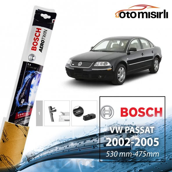 VW Passat B5 2001- 2005 Silecek Takımı Bosch Aerotwin Plus