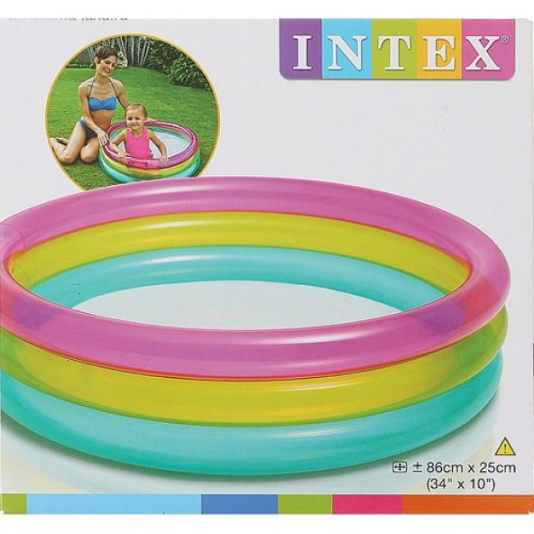 Intex Mini Bebek Havuzu 61X22Cm 57107 - 3