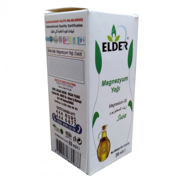 Nurs Elder Magnezyum Yağı 20 ML - 5