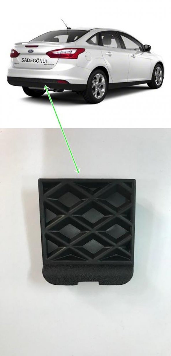 ARKA TAMPON ÇEKİ DEMİR KAPAĞI FOCUS SEDAN (4 D) 2012/ SONRASI