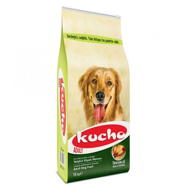 Kucho Adult Dog Tavuklu Yetişkin Köpek Maması 15 kg