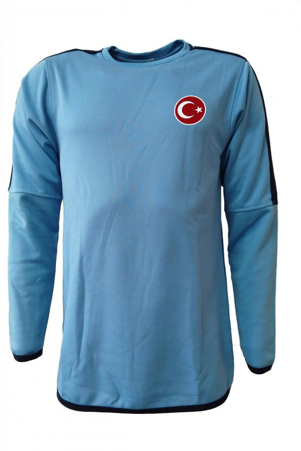 SRT Spor Milli Takım Baskılı Eşofman Takımı Mavi - 2