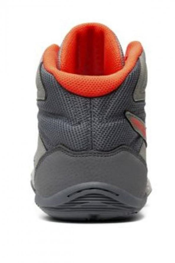 Asics Matflex 6 - 1081A021 Güreş Ayakkabısı - Gri-Mercan - 6