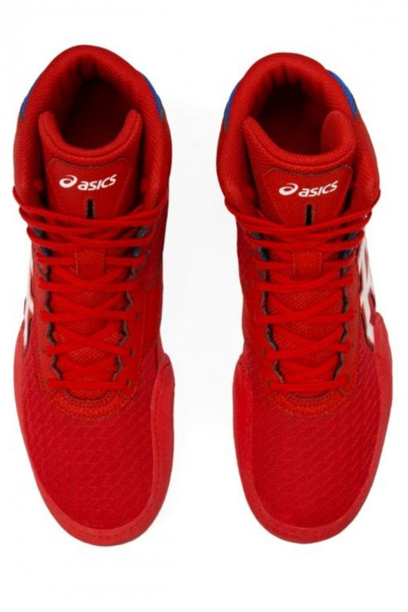 Asics Matflex 6 - 1081A021 Güreş Ayakkabısı - Kırmızı - 3