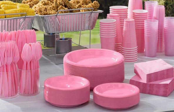 Plastik Renkli Bardak Turuncu 200 ml 25 Adet - 2