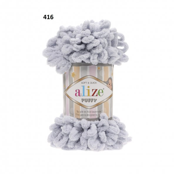 ALİZE PUFFY COLOR EL ÖRGÜ İPİ - 9