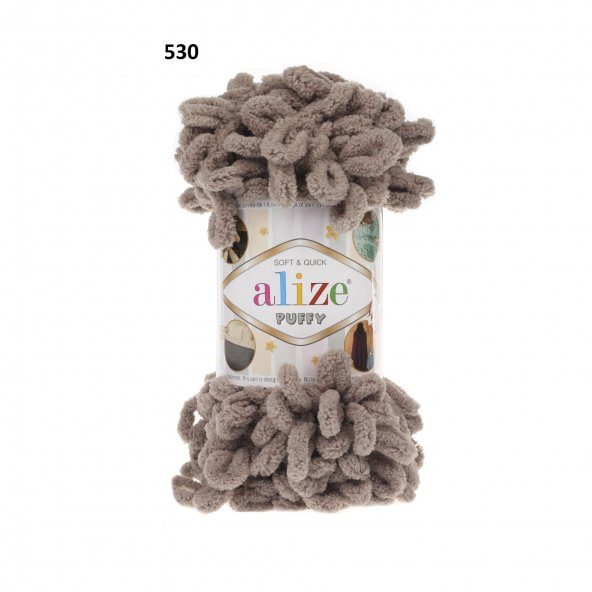 ALİZE PUFFY COLOR EL ÖRGÜ İPİ - 10