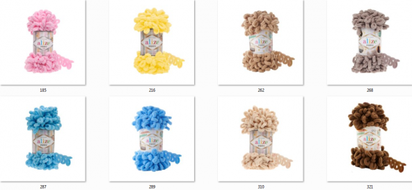 ALİZE PUFFY COLOR EL ÖRGÜ İPİ - 5