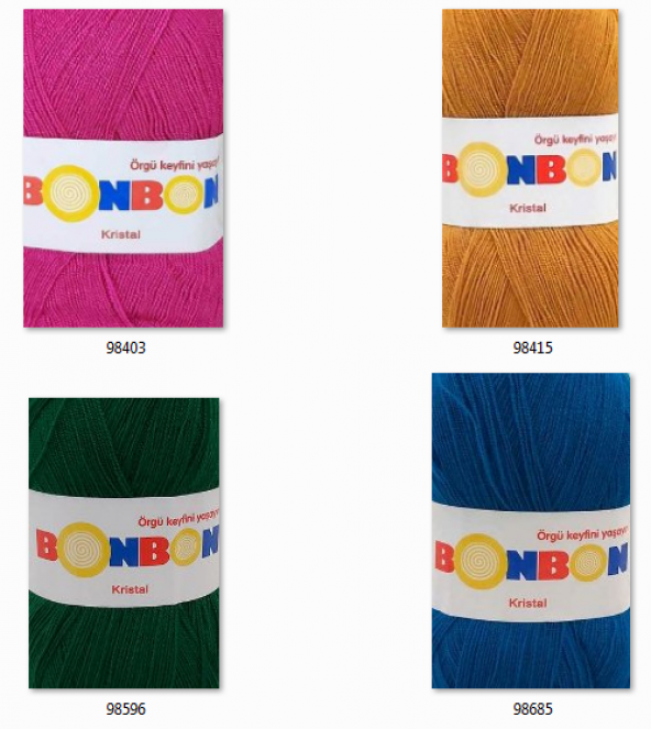 BONBON KRİSTAL LİF İPİ - 6