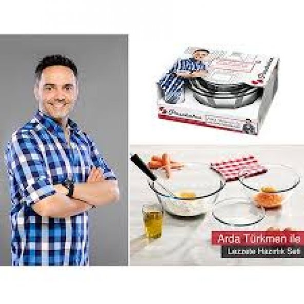 PAŞABAHÇE ARDA TÜRKMEN HAZIRLIK SETİ 4 PARÇA - 1