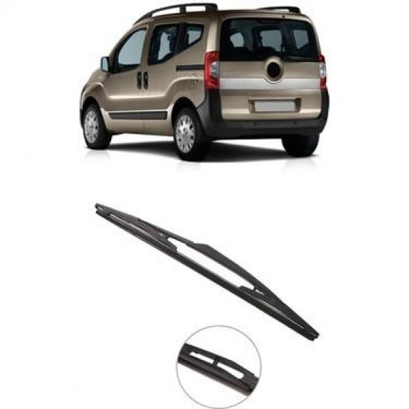 Peugeot Bipper Arka Cam Sileceği Süpürgesi      (642369) - 3