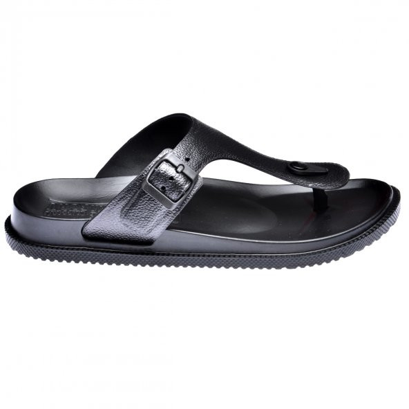 Polaris 400330.M Plaj Havuz Erkek Parmak Arası Terlik Siyah - 3