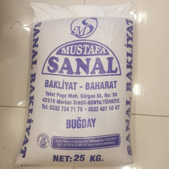 Tavuk, Güvercin Yemi Temizlenmiş Yemlik Buğday 25kg*5 Çuval - 3