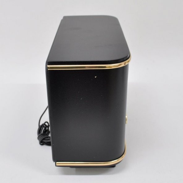 Nostaljik Radyo Şarjlı Pil+Adaptörlü Siyah İstanbul Model - 3